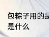 包粽子用的是什么叶子 包粽子的叶子是什么