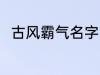 古风霸气名字 古风霸气名字有哪些