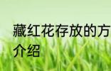 藏红花存放的方法 藏红花存放的方法介绍