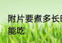 附片要煮多长时间能吃 附片要煮多久能吃