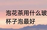 泡花茶用什么玻璃壶最好 花茶用什么杯子泡最好