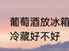 葡萄酒放冰箱冷藏好吗 葡萄酒放冰箱冷藏好不好
