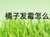 橘子发霉怎么洗掉 橘子发霉的方法