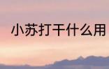 小苏打干什么用 小苏打的四个妙用