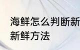 海鲜怎么判断新不新鲜 海鲜判断新不新鲜方法